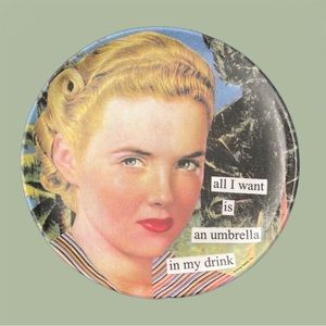 Anne Taintor 8” Retro Melamine Plate